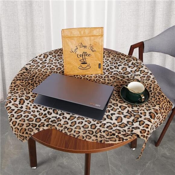 Leopard Rug Cheetah Print Rug Area Carpet Cute Western Decor Animal Skin Rugs - Picture 2 of 8